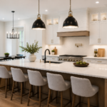 Completed kitchen remodel in Summit, New Jersey