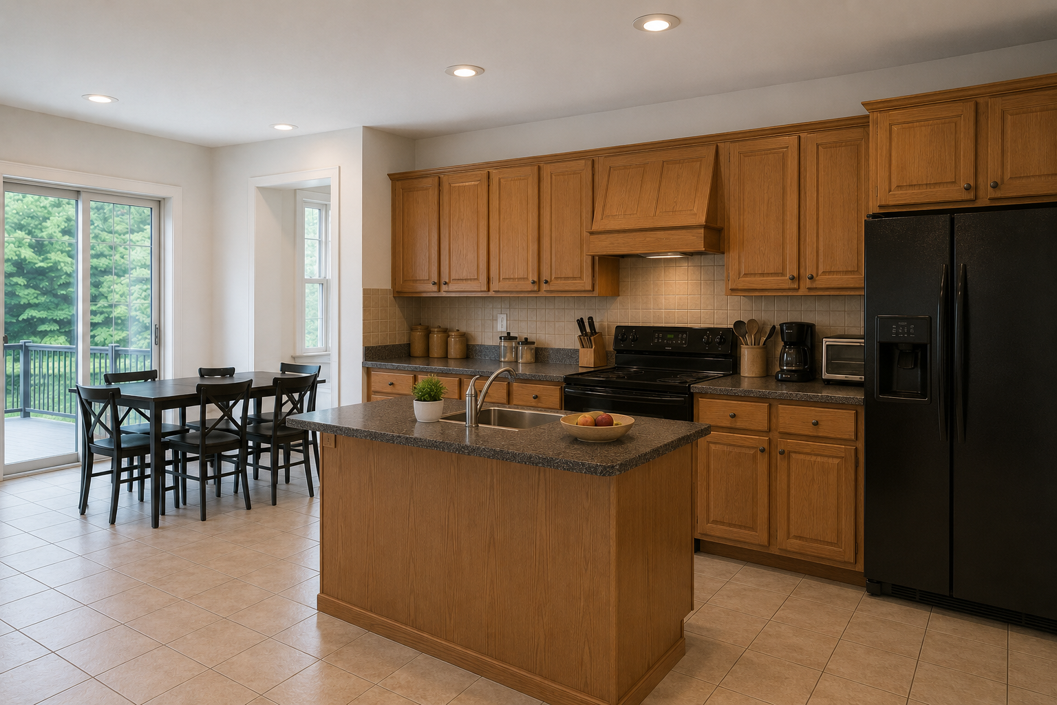 Dated Summit, NJ kitchen before remodeling